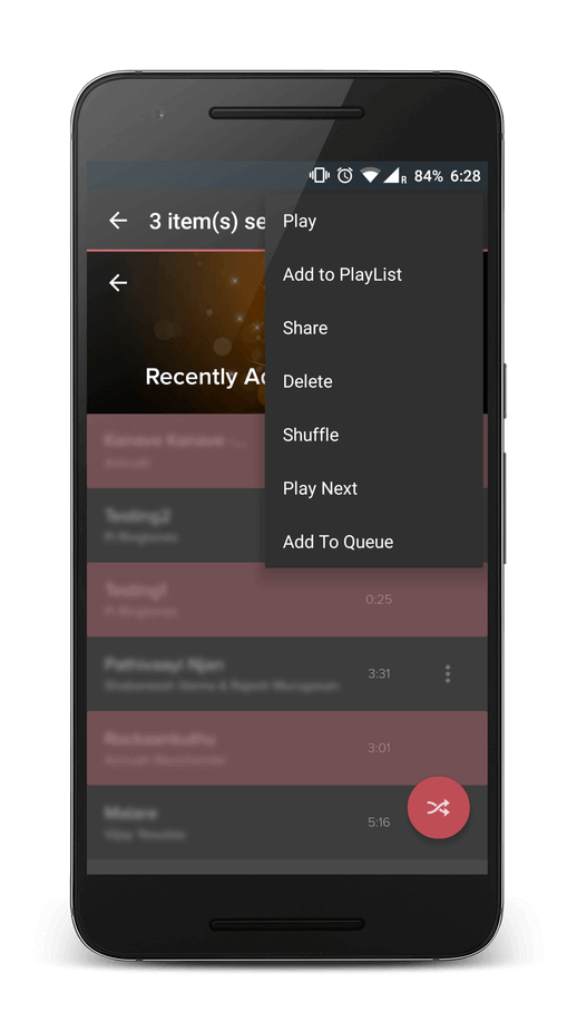 Pi Music Player Multi Select